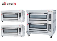 Three Layer Six Trays Gas Oven With Computer Panel for Baking Shop