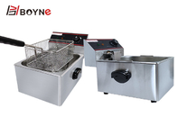 Fast Food Restaurant stainless steel Electric Fryer With One Tank One Basket