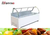 Display Chiller for keep Food cold and fresh with Behind Door  Marble Base