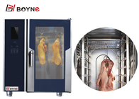 Professional 6 Trays Combi Oven Electric 380v With Touch Screen can baking and steaming