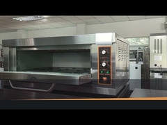 One deck two trays bakery oven