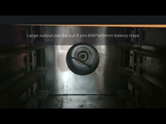 Five Trays Convection Oven With Spray Water Function For Bakeries Use