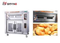 Gas Commercial oven of Bakery Equipment with Dough Fermentation Commercial Proofing Cabinet