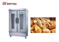 Commercial Bread Proofing Machine , Two Door Electric Industrial Bread Proofer