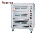 Gas Deck Oven Pizza Oven With Stone For Bakery Restaurant Bread Baking