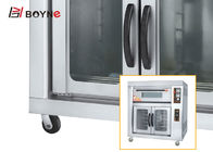 Two Deck Four Trays Gas Oven With Proofer Baking Oven With Fermentation Box Kitchenware