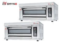 Stainless Steel Gas Oven With Computer Controll One Layer Two Trays