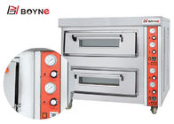 Gas Pizza Deck Oven One Layer 220v For Bread Baking with Stone