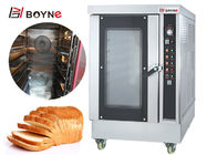 Commercial Bakery Shop Stainless Steel Eight Layer Electric Hot Air Convection Oven