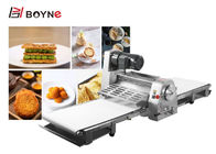 Commercial Stainless Steel Table Top Type Electric Dough Sheeter Machine For Bakery
