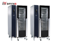 20 Trays Combi Oven 304  Professional Kitchen Oven Restaurant Electric Combi Oven