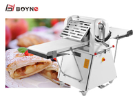 520mm Vertical Pizza Dough Sheeter Double Sided Press commercial  bakery use