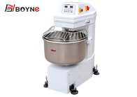 Touch Panel SS201 Bakery Processing Equipment 80L Douh Mixer with white painting