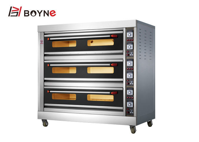 Three Layer Nine Trays 220V Electric Baking Oven